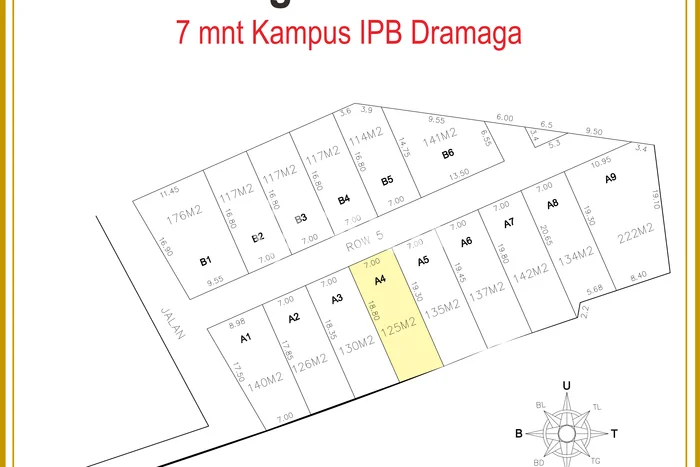 Tanah Kavling Dijual di Bogor dengan Spesifikasi 126m2 Tanah Kavling Dijual di Bogor dengan Spesifikasi 126m2
