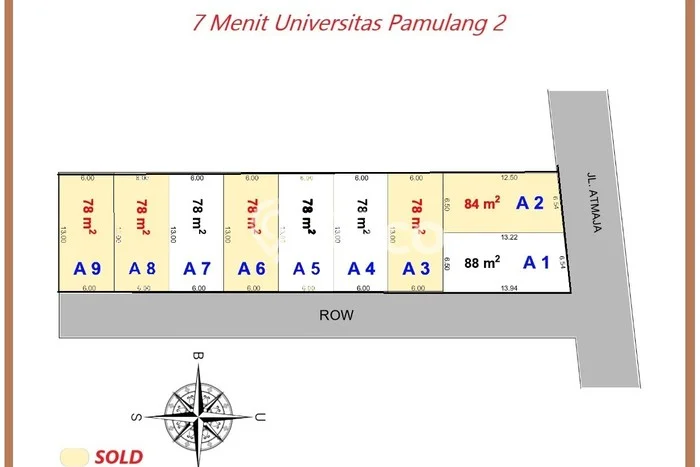 Lahan Dijual Lokasi Setu, Tangerang Selatan dengan Luas Tanah 78m2 dan Status SHM Lahan Dijual Lokasi Setu, Tangerang Selatan dengan Luas Tanah 78m2 dan Status SHM