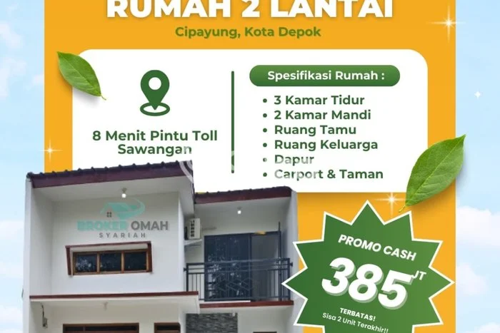 Jual Rumah Harga Miring Pancoran Mas Punya 3 KT & LT 50m2 Jual Rumah Harga Miring Pancoran Mas Punya 3 KT & LT 50m2