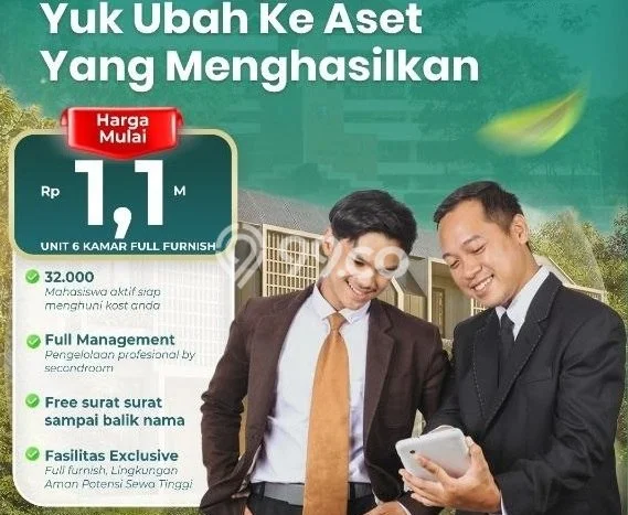 Aset Investasi! Rumah Kost Dijual di Dramaga, Bogor, 4 KT, 4 KM, Luas 64m2 Aset Investasi! Rumah Kost Dijual di Dramaga, Bogor, 4 KT, 4 KM, Luas 64m2