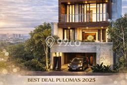 For Sale! Luxury House LT 145m2 Desain Elegan di Pulomas For Sale! Luxury House LT 145m2 Desain Elegan di Pulomas