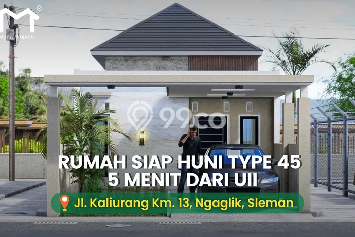 Rumah Modern Minimalis 2 KT Bisa Langsung Pindah di Ngaglik Rumah Modern Minimalis 2 KT Bisa Langsung Pindah di Ngaglik