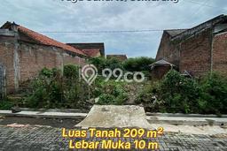 Dijual Tanah di Semarang, Luas 209m2 SHM Dijual Tanah di Semarang, Luas 209m2 SHM
