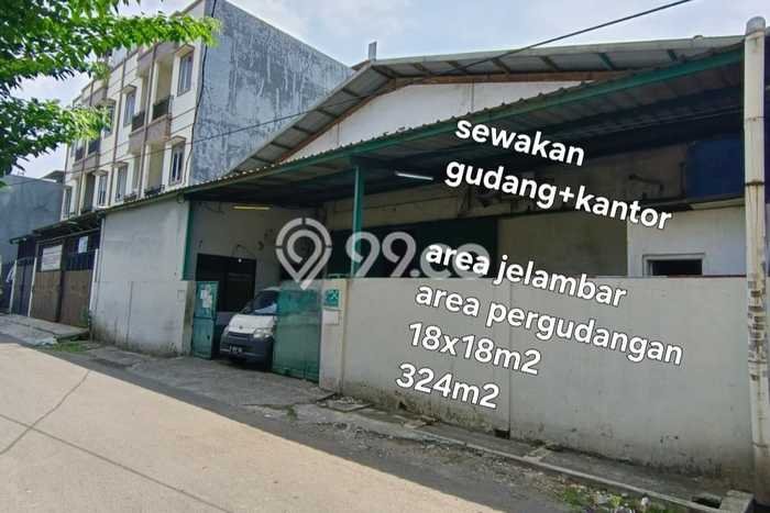 FOR RENT! Gudang di Jelambar Cocok untuk Bisnis 324m2 FOR RENT! Gudang di Jelambar Cocok untuk Bisnis 324m2