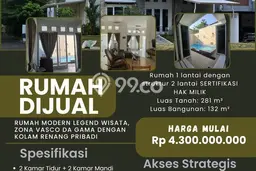 For Sale! Luxury House LT 281m2 Desain Modern di Cibubur For Sale! Luxury House LT 281m2 Desain Modern di Cibubur