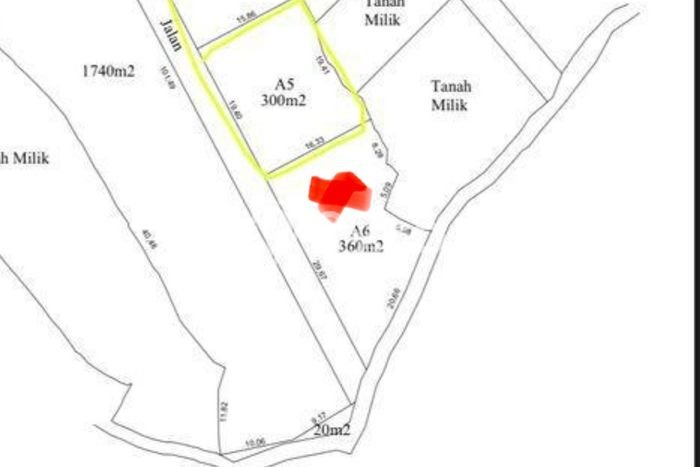 Tanah Dijual di Badung Seluas 360m2 Strategis Tanah Dijual di Badung Seluas 360m2 Strategis