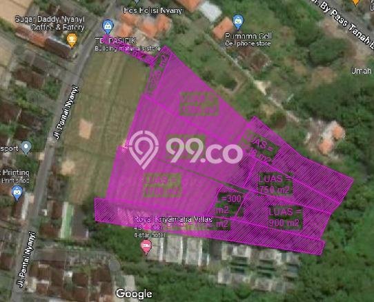 Kavling Tanah untuk Disewa di Nyanyi Lahan Luas 10000m2 Kavling Tanah untuk Disewa di Nyanyi Lahan Luas 10000m2