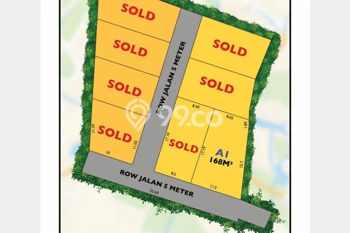 Jarang Ada! Tanah di Pakem Punya Luas 168m2 SHM Jarang Ada! Tanah di Pakem Punya Luas 168m2 SHM