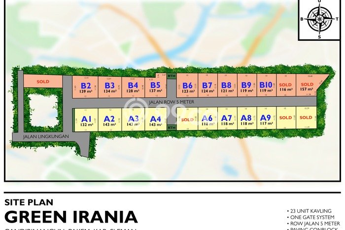 Tanah Strategis Dijual di Pakem Sleman 118m2 Tanah Strategis Dijual di Pakem Sleman 118m2