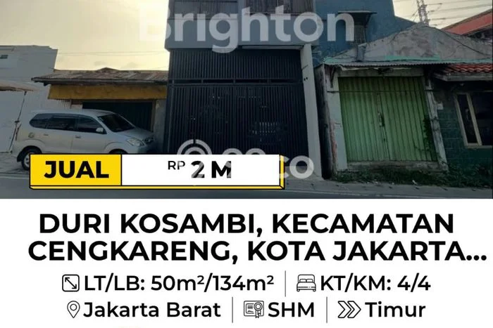 Ruko Bagus Dijual di Duri Kosambi Jakarta Barat Lokasi Strategis Cocok untuk Kembangkan Bisnis Ruko Bagus Dijual di Duri Kosambi Jakarta Barat Lokasi Strategis Cocok untuk Kembangkan Bisnis