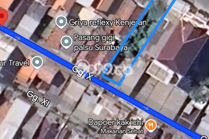 Tanah di Tambaksari, Surabaya Luas 75m2 Dijual Segera Tanah di Tambaksari, Surabaya Luas 75m2 Dijual Segera