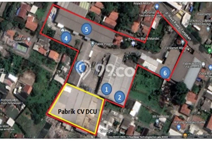 Gudang Kawasan Rajeg, Luas 9066m2m², Lokasi Berkembang Gudang Kawasan Rajeg, Luas 9066m2m², Lokasi Berkembang