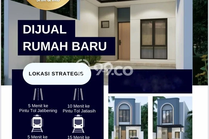 Jual Rumah Eksklusif 3 KT di Jatikramat, Bekasi Jual Rumah Eksklusif 3 KT di Jatikramat, Bekasi