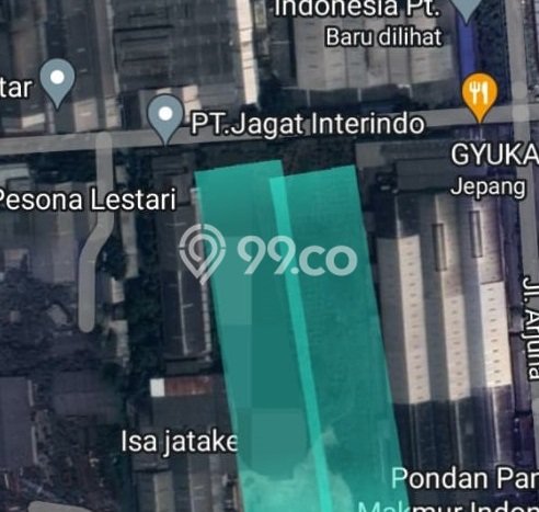 Tanah untuk Dijual di Jati Uwung Tangerang Luas 21000m2 Tanah untuk Dijual di Jati Uwung Tangerang Luas 21000m2
