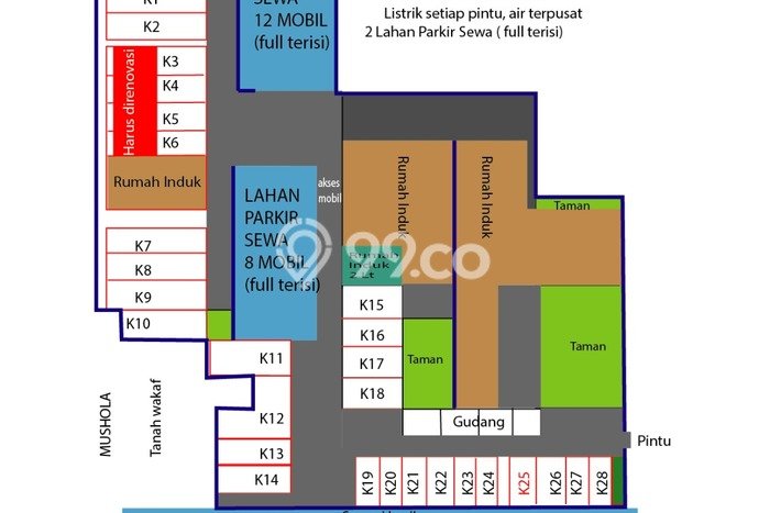 Untuk Dijual Tanah di Jakarta Barat, Luas 3350m2 SHM Untuk Dijual Tanah di Jakarta Barat, Luas 3350m2 SHM