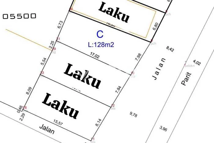Tanah Dijual Lokasi Minggir, Sleman Luas 128m2 Legalitas Aman Tanah Dijual Lokasi Minggir, Sleman Luas 128m2 Legalitas Aman