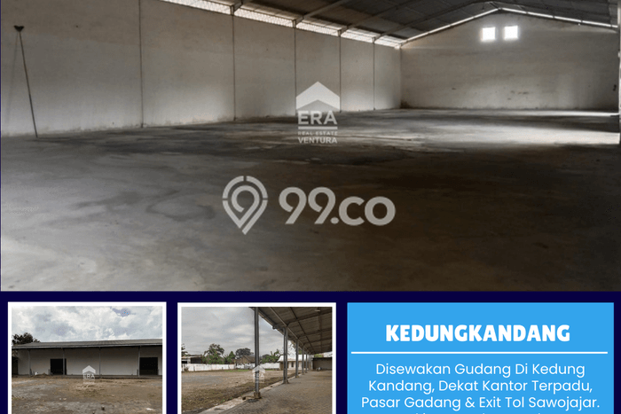Untuk Disewa Gudang di Kedungkandang Malang LT 2970m2, LB 1900m2 Untuk Disewa Gudang di Kedungkandang Malang LT 2970m2, LB 1900m2