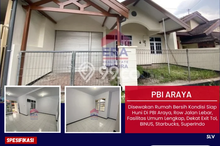 Sewa Rumah Murah di Araya Malang Punya 3 Kamar Tidur Sewa Rumah Murah di Araya Malang Punya 3 Kamar Tidur