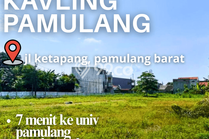 Dijual Tanah di Pamulang, Luas 84m², Lokasi Berkembang Dijual Tanah di Pamulang, Luas 84m², Lokasi Berkembang