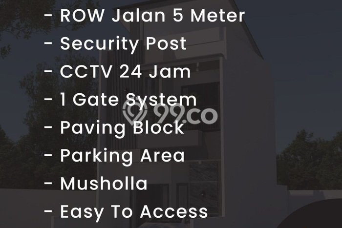 Hunian Cantik Modern Lb 80m2 di Ciracas, Jakarta Timur Hunian Cantik Modern Lb 80m2 di Ciracas, Jakarta Timur