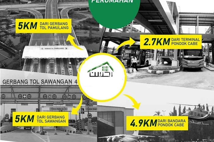 Rumah Modern Minimalis 3 Kamar Siap Huni di Sawangan Rumah Modern Minimalis 3 Kamar Siap Huni di Sawangan