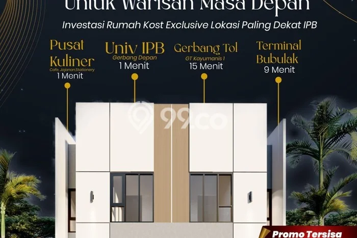 Unit Kost Dijual di Kawasan Bogor Barat Bogor dengan 6 KT Unit Kost Dijual di Kawasan Bogor Barat Bogor dengan 6 KT