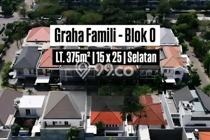 Tanah Strategis Dijual di Dukuh Pakis Surabaya 375m2 Tanah Strategis Dijual di Dukuh Pakis Surabaya 375m2