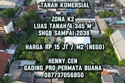 Tanah Dijual Lokasi Strategis di Jakarta Utara dengan Luas 4345m2 Tanah Dijual Lokasi Strategis di Jakarta Utara dengan Luas 4345m2