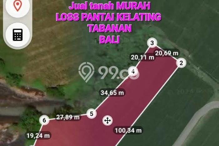 Kavling Tanah untuk Dijual di Kelating, Tabanan, Luas 2630m2 Kavling Tanah untuk Dijual di Kelating, Tabanan, Luas 2630m2