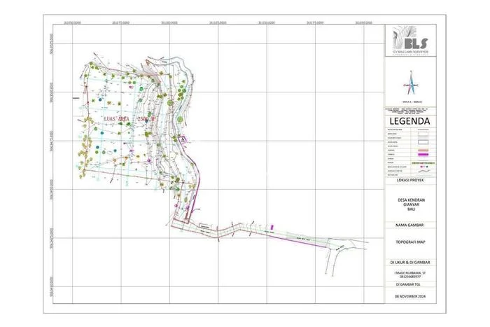 Tanah Dijual Lokasi Ubud, Gianyar Luas 2500m2 Legalitas Aman Tanah Dijual Lokasi Ubud, Gianyar Luas 2500m2 Legalitas Aman