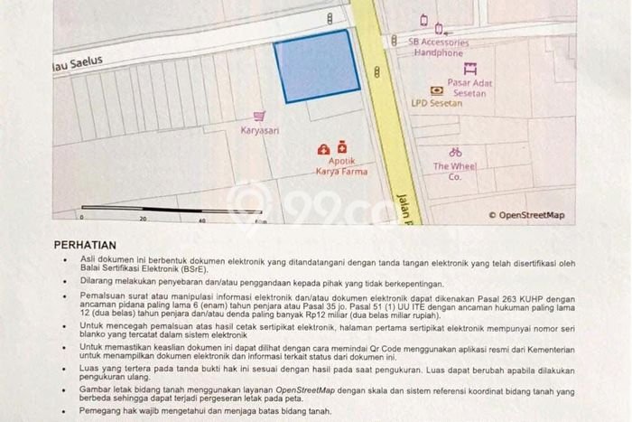 Kavling Tanah Dijual di Denpasar Utara, Denpasar, Luas 490m2 Area Strategis Kavling Tanah Dijual di Denpasar Utara, Denpasar, Luas 490m2 Area Strategis