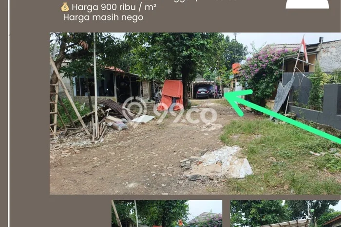 Jarang Ada! Tanah di Setu Punya Luas 257m2 AJB Jarang Ada! Tanah di Setu Punya Luas 257m2 AJB