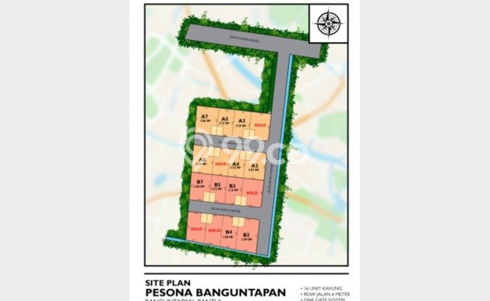 Untuk Dijual Tanah 112m2 di Kota Baru, Yogyakarta Untuk Dijual Tanah 112m2 di Kota Baru, Yogyakarta