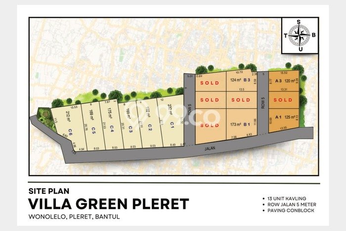 Kavling Tanah Dijual di Banguntapan Bantul Spesifikasi 120m2 Kavling Tanah Dijual di Banguntapan Bantul Spesifikasi 120m2