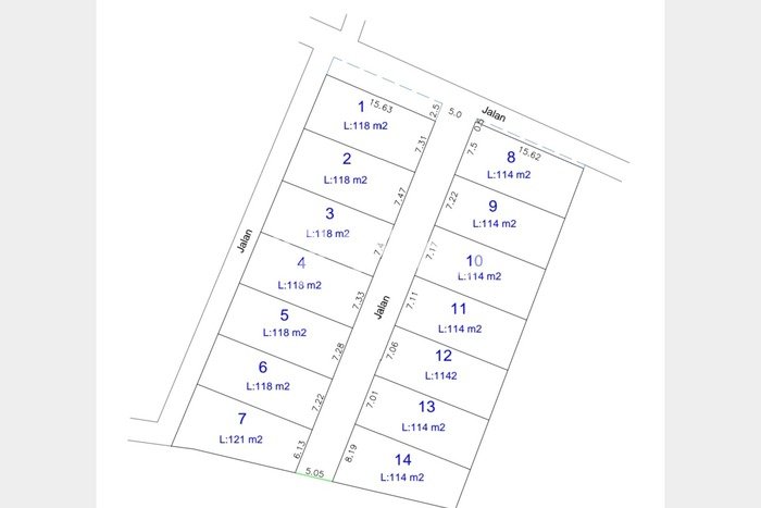 Tanah Kavling Dijual di Sleman, Yogyakarta dengan Luas Tanah 114m2 Tanah Kavling Dijual di Sleman, Yogyakarta dengan Luas Tanah 114m2