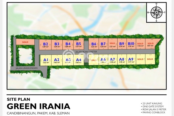 Tanah Kavling Dijual di Kaliurang, Yogyakarta dengan Luas Tanah 123m2 Tanah Kavling Dijual di Kaliurang, Yogyakarta dengan Luas Tanah 123m2
