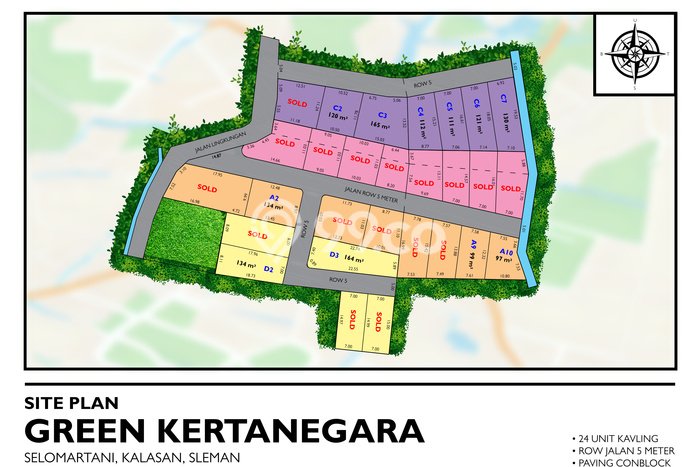 Lahan untuk Dijual Lokasi Galur, Kulon Progo Luas 120m2 PPJB Lahan untuk Dijual Lokasi Galur, Kulon Progo Luas 120m2 PPJB