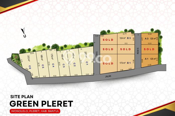 Tanah Dijual Lokasi Pleret Bantul AJB Tanah Dijual Lokasi Pleret Bantul AJB