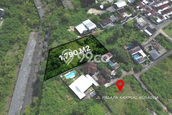 Tanah di Nusa Dua, Badung Luas 1789m2 Dijual Segera Tanah di Nusa Dua, Badung Luas 1789m2 Dijual Segera