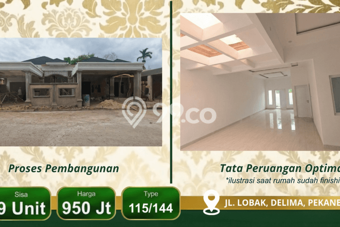 For Sale Hunian Rumah Nyaman 3 Kamar di Panam, Pekanbaru For Sale Hunian Rumah Nyaman 3 Kamar di Panam, Pekanbaru