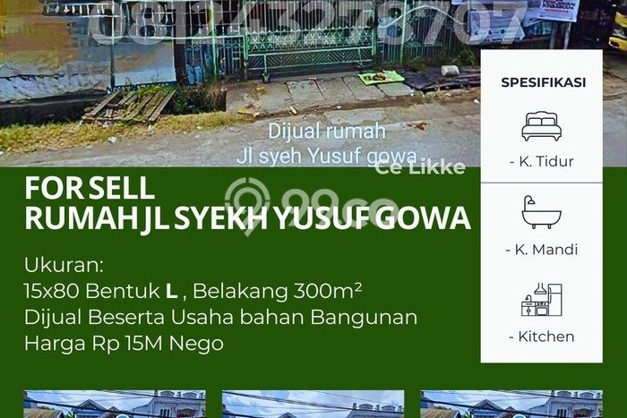 Rumah area Makassar, Makassar, LT 1040m² Bangunan 200m² Rumah area Makassar, Makassar, LT 1040m² Bangunan 200m²