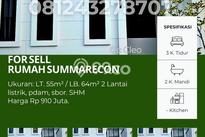 Rumah Terawat kawasan Makassar, Makassar, LT 55m² Bangunan 64m² DIJUAL CEPAT! Rumah Terawat kawasan Makassar, Makassar, LT 55m² Bangunan 64m² DIJUAL CEPAT!