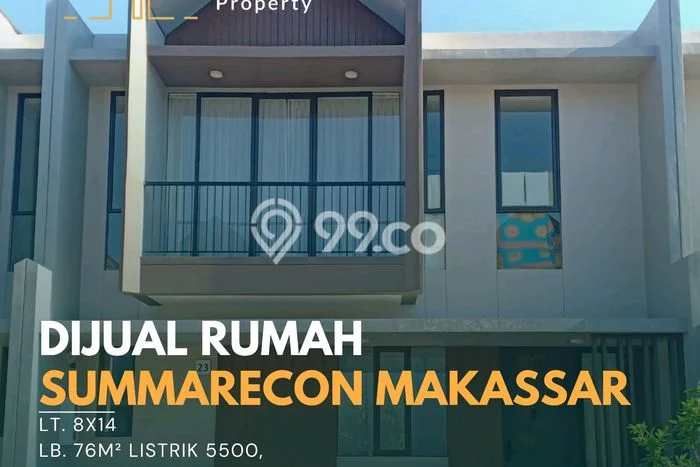 Rumah Strategis Minimalis Lb 76m2 di Makassar, Makassar Rumah Strategis Minimalis Lb 76m2 di Makassar, Makassar