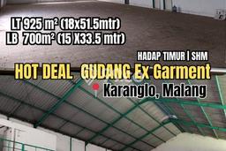 Gudang Area Bisnis di Karangploso, Luas 700m2m², Mainroad Gudang Area Bisnis di Karangploso, Luas 700m2m², Mainroad