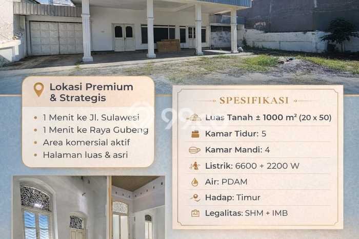 Dijual! Komersial di Surabaya Kota Surabaya LT 1000m2 / LB 1000m2 Kawasan Strategis Dijual! Komersial di Surabaya Kota Surabaya LT 1000m2 / LB 1000m2 Kawasan Strategis