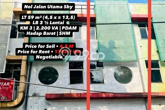 LOKASI PREMIUM! Ruko Kawasan Raya A Yani, Luas 177m2m², Lokasi Mainroad LOKASI PREMIUM! Ruko Kawasan Raya A Yani, Luas 177m2m², Lokasi Mainroad