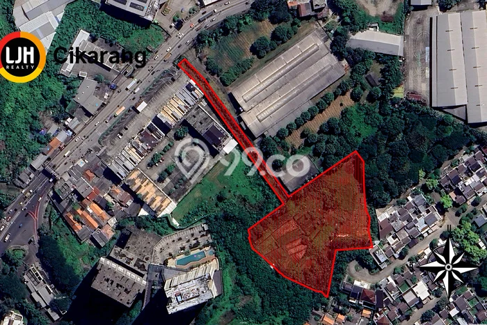 Lahan Kosong Dijual di Cikarang Selatan, Bekasi, Luas 11287m2 Area Strategis Lahan Kosong Dijual di Cikarang Selatan, Bekasi, Luas 11287m2 Area Strategis