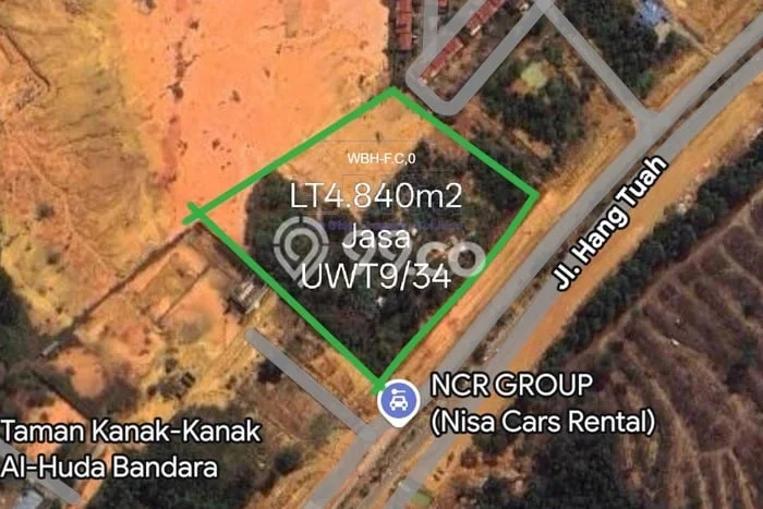 Jual Tanah Kawasan Bisnis di Kabil, Luas 4840m², Potensi Tinggi Jual Tanah Kawasan Bisnis di Kabil, Luas 4840m², Potensi Tinggi