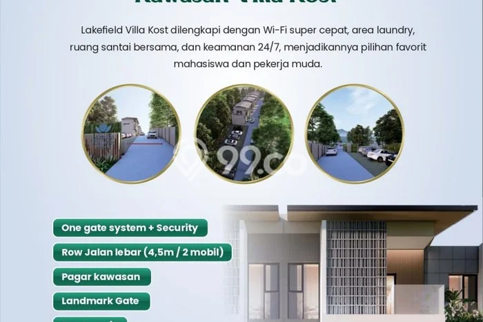 Untuk Dijual Kost di Dramaga, Bogor, 4 KT, 4 KM, Luas 56m2 Untuk Dijual Kost di Dramaga, Bogor, 4 KT, 4 KM, Luas 56m2