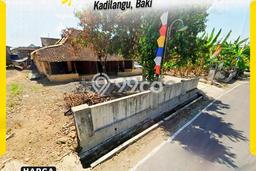Lahan untuk Dijual di Baki Sukoharjo Luas 568m2 Lahan untuk Dijual di Baki Sukoharjo Luas 568m2